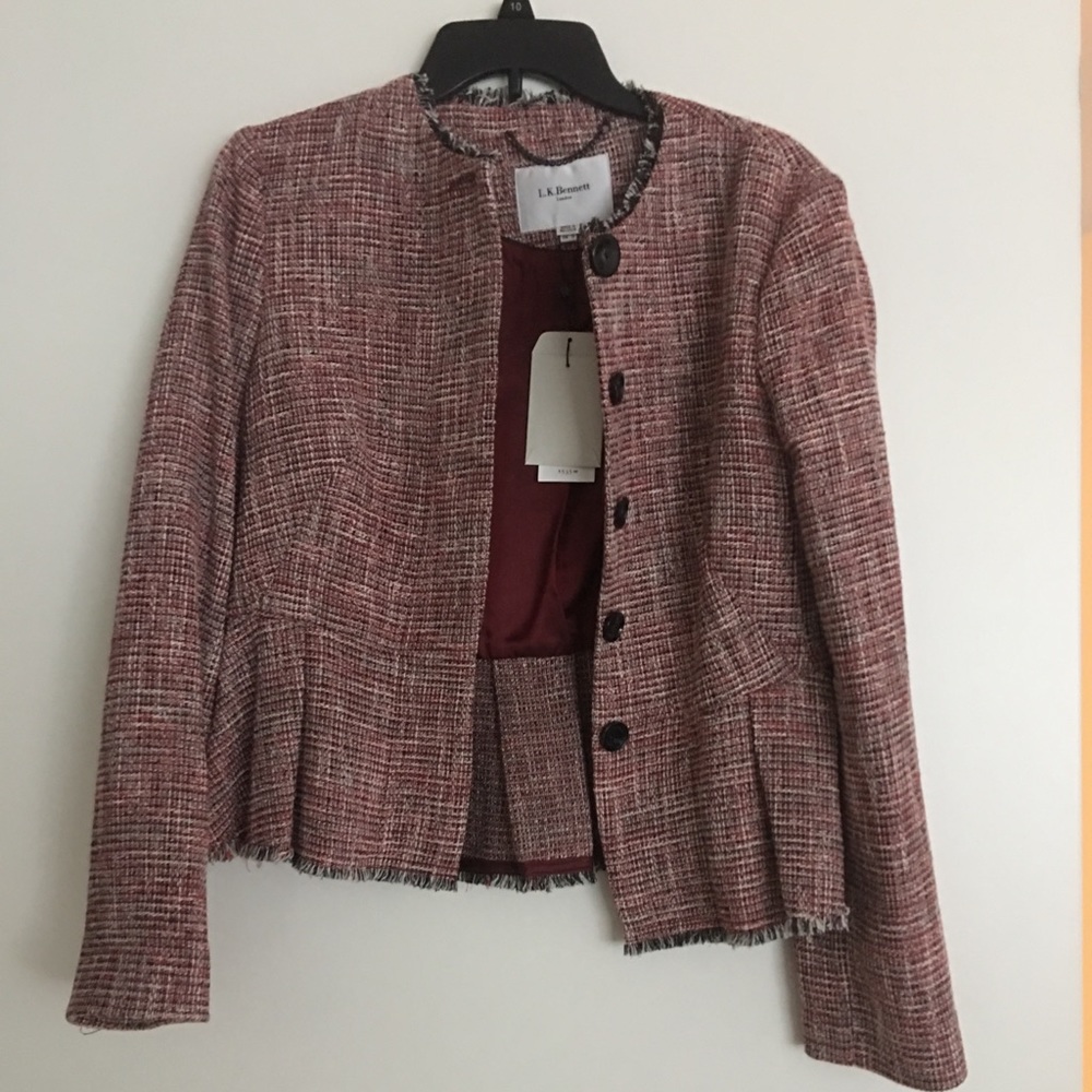 LK Bennett tweed jacket